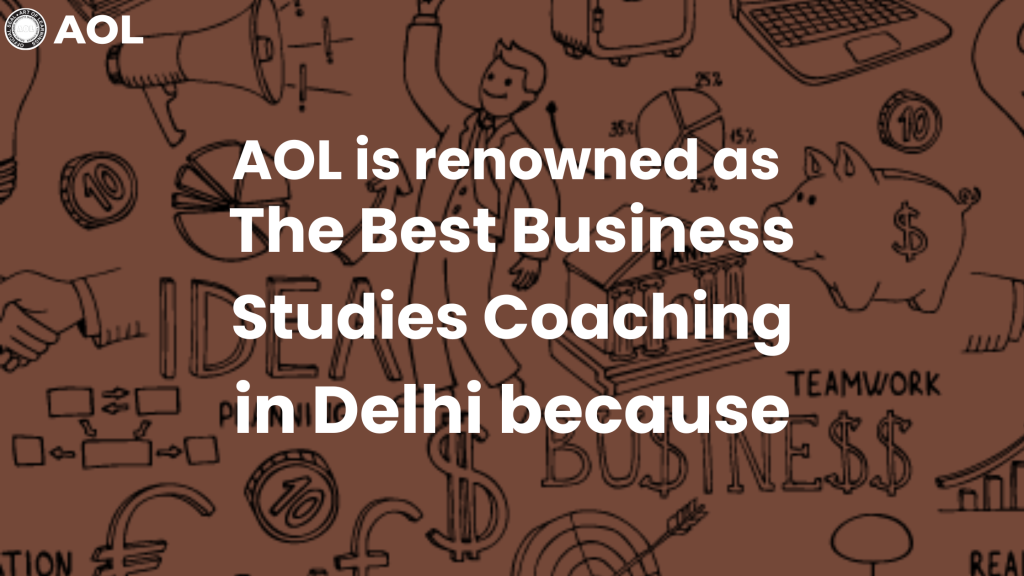 ART OF LEARNINGS AOL is Best Business studies coaching in Delhi Vivek Sir Best BST Teacher