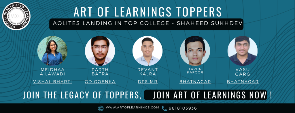 AOL Toppers landing to best DU Colleges in India Shaheed Sukhdev college of business studies , Best CUET Coaching in Rohini , Delhi by Vivek Sir