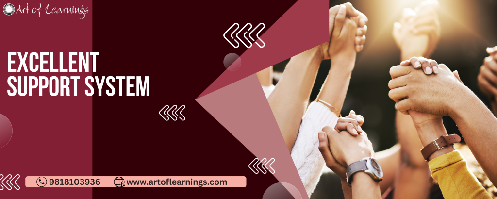 Excellent support system in commerce at art of learnings best commerce coaching in ashok vihar